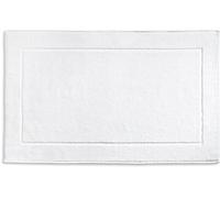 Kela Alfombra de baño LADESSA 100x60x2 cm 100% algodón lavable mullida blanco nieve