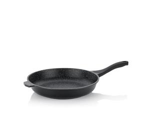 kela Sartén 32 cm STELLA NOVA, sartén de inducción con sistema de control de aceite, fundición de aluminio recubierta, mango suave al tacto, sartén para paella