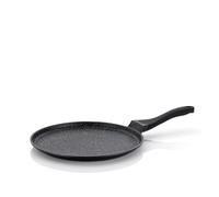 kela Sartén para crepes 32 cm STELLA NOVA Sartén para tortitas de inducción, revestimiento de aluminio fundido, mango suave al tacto, sartén para crepes de inducción