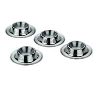Kela "Vision Set-Egg Cups, Stainless Steel, Silver, 4-Piece