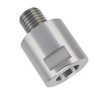 Kelawoly Adaptador de Husillo de Torno 45 Cambiador de Roscas de Acero 1 en 8 TPI Macho 1 en 12 TPI Hembra para Accesorios de Torno de Torneado de Madera Configuración de Placa Frontal de Mandril