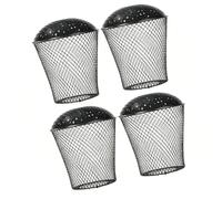 Kelawoly Compostador de Tierra, 4 Pack Metal Subterráneo Compostadores | Malla de Hierro, Ventilada para Compostaje Seco, 8.66x8.66x5.91in Cada, para Residuos de Jardín y Cocina, Incluye