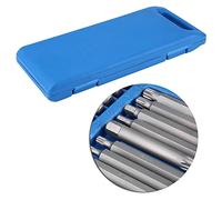 Kelawoly Juego de Brocas Hex Torx Spline Acero Aleado 40 Piezas 3 8