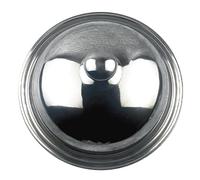 Kelawoly Tapa de Olla Redonda de Acero Inoxidable, Tapa con Vidrio (30