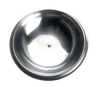 Kelawoly Tapa de Olla Redonda de Acero Inoxidable, Tapa con Vidrio (34cm