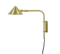 Watt & Veke Lámpara de pared Kelly brazo corto Dorado