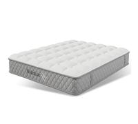 Kelodan Colchón ortopédico de espuma fría de 140 x 200 cm, núcleo de muelles ensacados con 7 zonas, dureza H3 (resistencia media), certificado Öko-Tex®, altura de 20 cm, 4 asas, embalaje al vacío