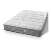 Kelodan Colchón ortopédico de espuma fría de 160 x 200 cm, núcleo de muelles ensacados con 7 zonas, dureza H3 (resistencia media), certificado Öko-Tex®, altura de 20 cm, 4 asas, embalaje al vacío