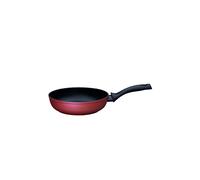 KELOMAT Sartén de lados altos Diamond Red de 28 cm antiadherente rojo