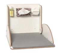 KEMMLIT Valencia - Cambiador plegable de pared, color blanco