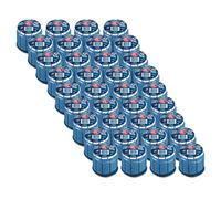 KEMPER - Pack de 36 cartuchos de gas de 190 g Butano universales tipo 200 - Recarga perforable con sistema de detención de gas para lámpara de soldadura, estufa de camping DIY