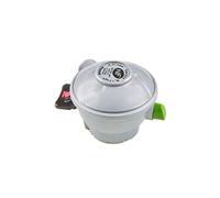 Kemper - Regulador de presión con clip Quick-On Valve (diámetro 27 mm, 37 mbar de gas con seguridad stop gas