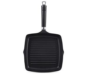 Ken Hom Sartén Para Asar Aluminio Fundido Antiadherente, 25cm, Excellence, Sartén Sin Inducción/Compatible con Herramientas Metálicas, Apto Para Lavavajillas