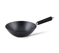 Ken Hom Wok Acero Carbono Antiadherente, 27cm, Excellence, Sartén de Inducción/Compatible con Herramientas Metálicas, Apto Para Lavavajillas, 5 Años de Garantía, KH427001