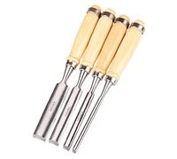 kengbi Chisels 4 unids/Conjunto de Madera Talla cinceles Madera Herramienta gubia semicircular Chisel Talla Chisel carpintería Talla Cuchillo Herramienta