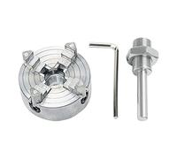 kengbi Chuck de Alta precisión Mini aleación de Zinc Aleación de 3 mandíbulas Chuck con Gran Rango de sujeción en Accesorios de máquinas Herramienta para Taladro eléctrico (Color : B)