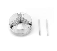 kengbi Chuck de Alta precisión Z011 Aleación de Zinc de 3 mandíbulas Metal de Metal Abrazadera de Chuck para Mini Máquina de Torno de Metal Accesorios