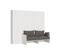 Kentaro Sofà Cama abatible vertical de 160 cm con columna - ALESSIA 20