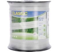 Kerbl Electric Fence Tape "Classic" 40 mm, White, 200 m - 1 uds. Kerbl