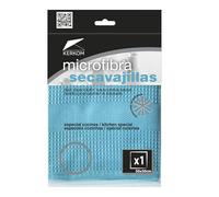 KERKOM Paño Secavajillas de Microfibra 50 x 50 cm - Alta absorción - Ayuda a Evitar Pelusas - para vajillas cubertería y Manos - Lavable y Reutilizable