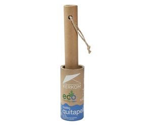 KERKOM Rodillo Quitapelusas Eco Friendly 40 Hojas - para Polvo Pelusas y pelos de Mascotas - Práctico para Ropa tapicerías y Textiles del hogar