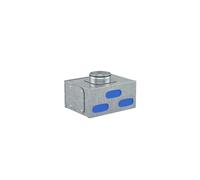 Kermi x-well Distribuidor VMF2, plano NW160, de 9 vías - Y2201075020K