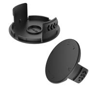 KERYBW 2 piezas cubierta de bobina compatible con Parkside TLP-01-1, tapa de recortadora de repuesto para Parkside LIDL PRTA 20-Li A1 B1 B2 C3, PRT 300 A1, PRT 550 A1 A3