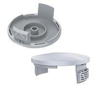 KERYBW 2 piezas cubierta de bobina para cortabordes compatible con Ryobi RAC122, tapa de repuesto para Ryobi RLT4027, RLT4125, RLT5027, RLT6030, RLT5127, RLT6130