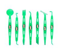 KESOTO 7 Piezas Aplicador de Película de Vehículo Herramienta de Instalación Kit de Espátulas para Bordes Accesorio de Vinilo Material PP Adecuado para, Fluorescent Green