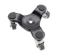 KESOTO Base para Muebles | Antislizan, Base para Muebles, Portátil, Limpieza l Hogar, Negro, Rueda Goma