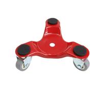 KESOTO Base para Muebles | Antislizan, Base para Muebles, Portátil, Limpieza l Hogar, Rojo, Rueda Gris