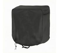 KESOTO Cubierta Carrete Tubo Flexible Jardín Funda Protectora Negro para