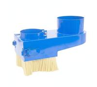 KESOTO Cubierta de Polvo para Fresadora CNC Cepillo Colector Adaptador Escoba de Husillo con Defensa Contra Partículas y Limpieza Eficiente Adecuada para , 105MM , Hierro Azul Push-pull
