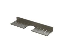 KESOTO Estante de Pared para Baño Estante para Lavabo Repisa sobre Fregadero Organizador de Tocador Bandeja con Ranura para Grifo de Aluminio Resistente a la, 60 Cm