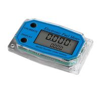 KESOTO Medidor de Flujo Líquido Digital Medidor Caudalímetro con Panel Frontal de Control Visualización y Cubierta Contra Salpicaduras Rosca de 20 Mm y