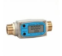 KESOTO Medidor de Flujo Líquido Medidor Digital Caudalímetro Electrónico con Botones Frontales para y Calibración en Sistemas de Tuberías Adecuado para, style to 2