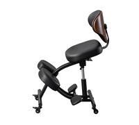 KESOTO Silla Ergonómica Rodillas con Soporte Curvo Metal y Cojines Acolchados Espuma para Comodidad Durante Jornadas Largas Acuado para Uso en Escritorio y Trabajo Oficina en el Hogar