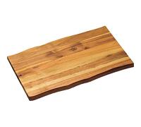 Kesper 28502 de Servir & Tabla de Cortar 45 x 27 cm de Acacia, Madera, marrón, 45 x 27 x 2 cm