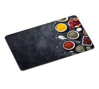 KESPER 36362 Spices - Tabla de cortar (cristal, 29,5 x 19 cm), diseño de Spices