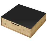 KESPER 58953 Caja con cajón y 8 compartimentos/caja de cápsulas de café/caja de té/caja de bolsitas de té