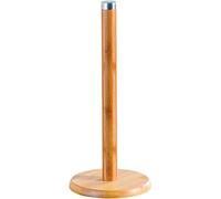 Kesper 81203 Soporte para Rollos de Cocina de bambú, marrón, 14 x 14 x 32,5 cm