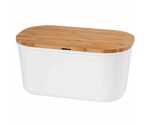 Kesper Brotbox- la Tabla de Cortar Bambú Panera Contenedores Conservación Olla