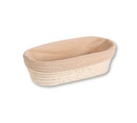 KESPER | Cesta de fermentación, material: ratán, forro textil (extraíble), tamaño: 28 x 15 x 8 cm, color: natural | 19632