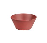 Kesper Cuenco para frutas y ensaladas, material: plástico (PET/PP), dimensiones: Ø 14,5 x altura: 6,4 cm, color: rojo | 32802