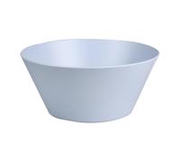 Kesper Cuenco para frutas y ensaladas, plástico (PET/PP), diámetro 24,8 x altura: 10,9 cm, apto para lavavajillas, color: azul claro | 32820