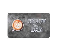 Kesper Deko Enjoy Your Day - Tabla de Desayuno (melamina, 23,5 cm), Multicolor