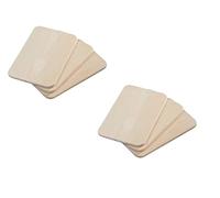 KESPER - Juego de 6 tablas de desayuno - Tabla de cortar - Madera de abedul - 22 x 14 cm