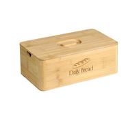 KESPER Panera con tabla de cortar, material: bambú con certificado FSC®, dimensiones: 32 x 12,5 x 20 cm, incluye tabla de 32 x 20 x 1 cm | 58583