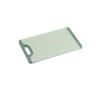 KESPER | Tabla de cortar con antideslizante, plástico, dimensiones: 23,5 x 14 x 0,75 cm, color: verde | 30825