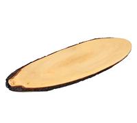 Kesper - Tabla de servir (madera de aliso), color marrón, talla 70 - 79 cm longitud x 25 cm, 2 cm espesor